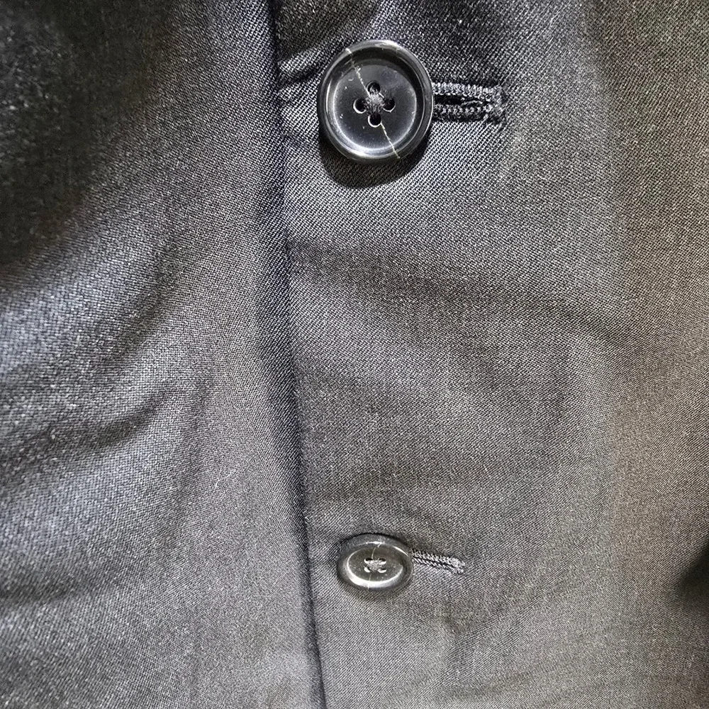 Banana Republic Mens 38R Charcoal Gray Wool Blend‎ Suit Jacket Blazer
